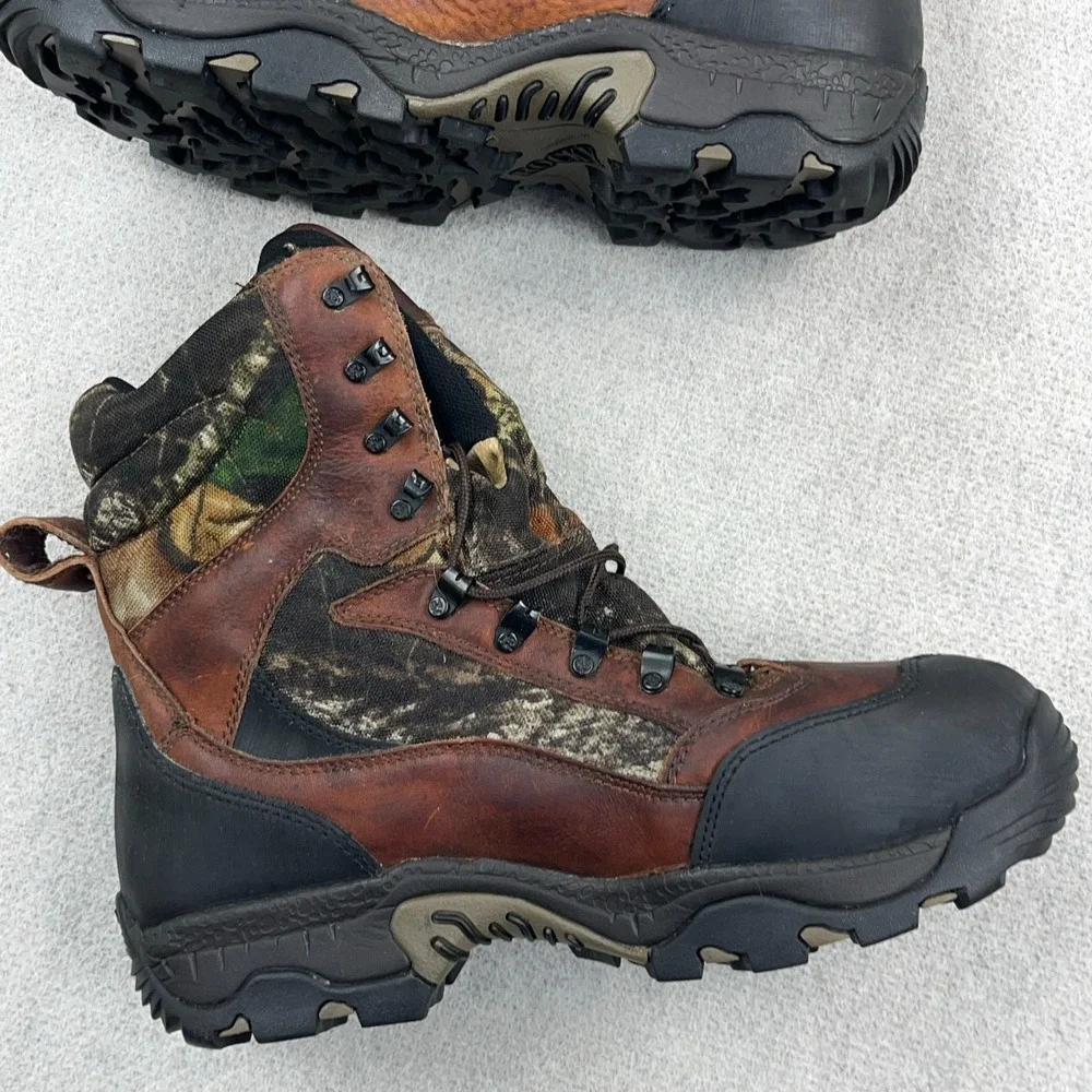 Rocky 800 Grams Gore-Tex Camo Boots Mens Size 12 Insulated Thinsulate